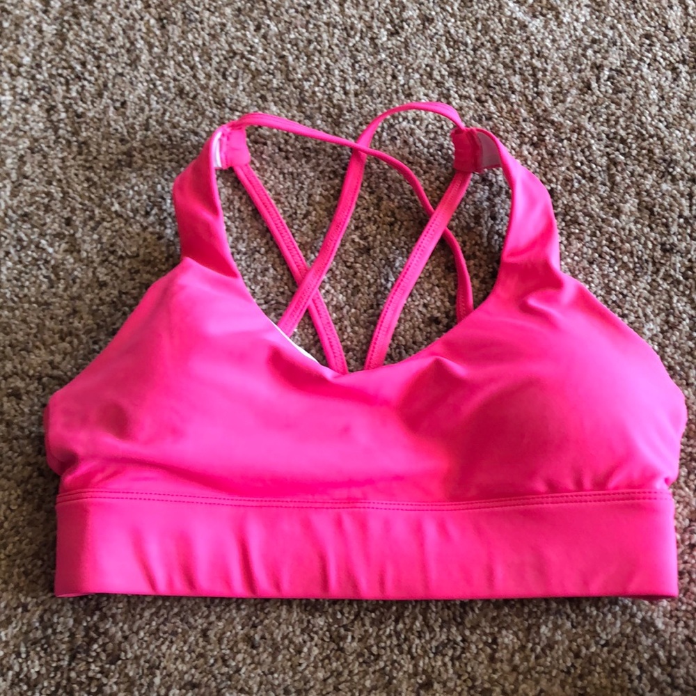 ZYIA hot pink Strappy Bra